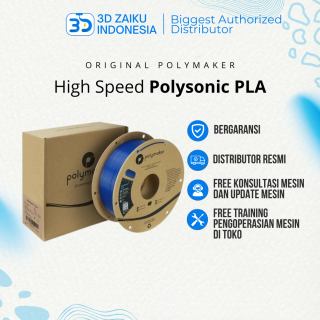 PolyMaker Polysonic PLA 3D Printer Filament High Speed 3D Printing Klipper 8 Times Speed 